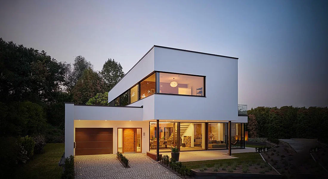 Interaktive Smart-Home-Grafik von Müller systems